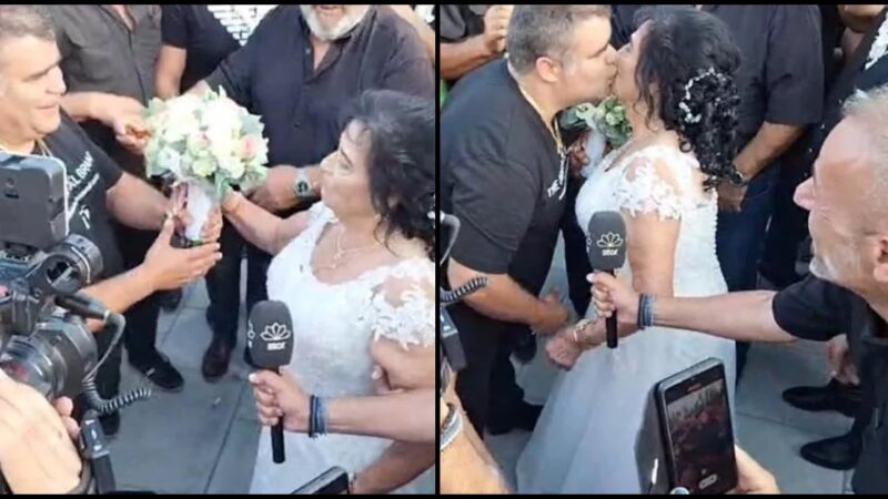 Κρήτη: Η 82χρονη Παρασκιώ και ο 41χρονος Κωστής παντρεύτηκαν